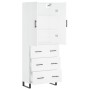 Tall white plywood sideboard 69.5x34x180 cm by vidaXL, Sideboards - Ref: Foro24-3195867, Price: 179,19 €, Discount: %