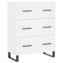 Tall white plywood sideboard 69.5x34x180 cm by vidaXL, Sideboards - Ref: Foro24-3195867, Price: 179,19 €, Discount: %