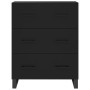 Aparador alto madera contrachapada negro 69,5x34x180 cm de vidaXL, Aparadores - Ref: Foro24-3195868, Precio: 200,64 €, Descue...