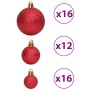 Weihnachtskugeln 100 Stück rot rot 3 / 4 / 6 cm von vidaXL, Festliche Dekorationen - Ref: Foro24-356108, Preis: 29,38 €, Raba...