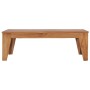 Mesa de centro madera de teca maciza 120x60x40 cm de vidaXL, Mesas de centro - Ref: Foro24-286273, Precio: 204,99 €, Descuent...