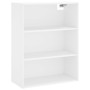 Aparador alto madera contrachapada blanco 69,5x34x180 cm de vidaXL, Aparadores - Ref: Foro24-3189325, Precio: 150,43 €, Descu...