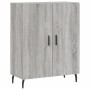 High sideboard sonoma gray plywood 69.5x34x180 cm by vidaXL, Sideboards - Ref: Foro24-3189275, Price: 144,44 €, Discount: %