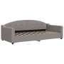 Sofá cama tela gris taupe 90x200 cm de vidaXL, Camas y somieres - Ref: Foro24-354186, Precio: 218,97 €, Descuento: %