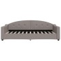 Sofá cama tela gris taupe 90x200 cm de vidaXL, Camas y somieres - Ref: Foro24-354186, Precio: 218,97 €, Descuento: %