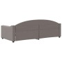 Sofá cama tela gris taupe 90x200 cm de vidaXL, Camas y somieres - Ref: Foro24-354186, Precio: 218,97 €, Descuento: %