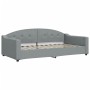 Sofá cama tela gris claro 100x200 cm de vidaXL, Camas y somieres - Ref: Foro24-354188, Precio: 227,46 €, Descuento: %