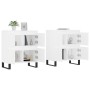 2 Stück Sperrholz Sideboards weiß von vidaXL, Sideboards - Ref: Foro24-3190181, Preis: 145,56 €, Rabatt: %