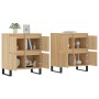 Sideboards 2 Stück Sonoma-Eichensperrholz von vidaXL, Sideboards - Ref: Foro24-3190184, Preis: 162,77 €, Rabatt: %