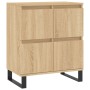 Sideboards 2 Stück Sonoma-Eichensperrholz von vidaXL, Sideboards - Ref: Foro24-3190184, Preis: 162,77 €, Rabatt: %