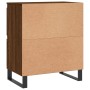 Sideboards 2 pieces plywood brown oak by vidaXL, Sideboards - Ref: Foro24-3190188, Price: 170,61 €, Discount: %