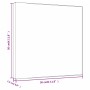 Stretched canvases 12 pcs solid pine wood and white fabric by vidaXL, Frames, rings and tensioners - Ref: Foro24-154964, Pric...