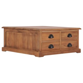 Solid teak wood coffee table 68x68x30 cm by vidaXL, Coffee table - Ref: Foro24-286274, Price: 217,63 €, Discount: %