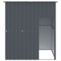 Dog kennel with gray galvanized steel roof 165x153x181 cm by vidaXL, Dog kennels - Ref: Foro24-172363, Price: 248,87 €, Disco...