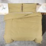 Taupe gray cotton duvet cover set 200x200 cm by vidaXL, Duvet covers - Ref: Foro24-136136, Price: 29,54 €, Discount: %