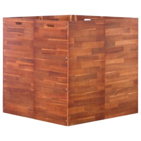 Arriate de madera de acacia 100x100x100 cm de vidaXL, Maceteros y jardineras - Ref: Foro24-44025, Precio: 191,99 €, Descuento: %