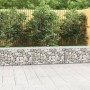 Gabion wall with galvanized steel covers 300x50x50 cm by vidaXL, fence panels - Ref: Foro24-143591, Price: 95,25 €, Discount: %