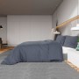 Anthracite gray cotton duvet cover set 135x200 cm by vidaXL, Duvet covers - Ref: Foro24-136085, Price: 30,72 €, Discount: %