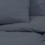 Anthracite gray cotton duvet cover set 135x200 cm by vidaXL, Duvet covers - Ref: Foro24-136085, Price: 30,72 €, Discount: %