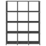 12-cube gray fabric shelf 103x30x141 cm by vidaXL, Bookcases and shelves - Ref: Foro24-322616, Price: 41,79 €, Discount: %