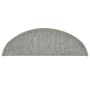 Stair tread carpets 15 units light gray 56x17x3 cm by vidaXL, Stair mats - Ref: Foro24-322370, Price: 50,08 €, Discount: %