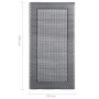 Alfombra de exterior PP gris 80x150 cm de vidaXL, Protectores para exterior - Ref: Foro24-310412, Precio: 20,11 €, Descuento: %