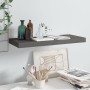 Glossy gray MDF floating wall shelf 60x23.5x3.8 cm by vidaXL, Shelves and shelves - Ref: Foro24-323790, Price: 18,40 €, Disco...