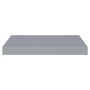 Estante flotante de pared MDF gris 40x23x3,8 cm de vidaXL, Estantes y estanterías - Ref: Foro24-323847, Precio: 13,67 €, Desc...