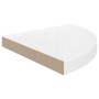 Estante flotante de pared 2 uds MDF blanco brillo 35x35x3,8 cm de vidaXL, Estantes y estanterías - Ref: Foro24-323908, Precio...