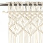 Cortina de macramé algodón 140x240 cm de vidaXL, Cortinas y visillos - Ref: Foro24-323975, Precio: 48,48 €, Descuento: %