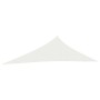 Sail awning HDPE white 160 g/m² 3x4x5 m by vidaXL, Umbrellas - Ref: Foro24-311256, Price: 22,80 €, Discount: %