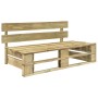 6-piece pallet furniture and green impregnated pine wood cushions by vidaXL, Garden sets - Ref: Foro24-3066904, Price: 566,99...