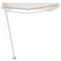 Cream automatic standing awning 500x300 cm by vidaXL, Awnings - Ref: Foro24-3069587, Price: 606,49 €, Discount: %