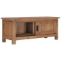 Solid teak wood TV cabinet 90x30x35 cm by vidaXL, TV Furniture - Ref: Foro24-286275, Price: 167,10 €, Discount: %