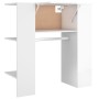 Glossy white engineered wood hallway furniture 97.5x37x99 cm by vidaXL, Lockers and storage cabinets - Ref: Foro24-808771, Pr...