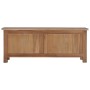 Solid teak wood TV cabinet 90x30x35 cm by vidaXL, TV Furniture - Ref: Foro24-286275, Price: 167,10 €, Discount: %