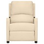 Liftable cream fabric massage chair by vidaXL, Electric massage chairs - Ref: Foro24-3093414, Price: 256,37 €, Discount: %