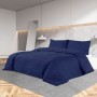 Blue cotton duvet cover set 200x200 cm by vidaXL, Duvet covers - Ref: Foro24-136146, Price: 35,32 €, Discount: %