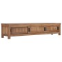 Solid teak TV cabinet 150x30x30 cm by vidaXL, TV Furniture - Ref: Foro24-286276, Price: 225,42 €, Discount: %