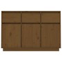 Honey brown solid pine wood sideboard 110x34x75 cm by vidaXL, Sideboards - Ref: Foro24-813817, Price: 147,14 €, Discount: %