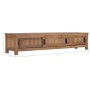 Solid teak TV cabinet 150x30x30 cm by vidaXL, TV Furniture - Ref: Foro24-286276, Price: 225,42 €, Discount: %