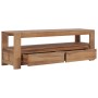 Solid teak TV cabinet 120x30x40 cm by vidaXL, TV Furniture - Ref: Foro24-286277, Price: 215,99 €, Discount: %