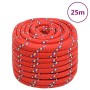 Cuerda de barco polipropileno rojo 20 mm 25 m de vidaXL, Sogas y cuerdas metálicas - Ref: Foro24-152420, Precio: 39,40 €, Des...