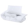 White cotton duvet cover set 140x200 cm by vidaXL, Duvet covers - Ref: Foro24-136161, Price: 26,93 €, Discount: %