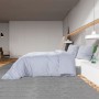 Gray cotton duvet cover set 200x200 cm by vidaXL, Duvet covers - Ref: Foro24-136107, Price: 29,84 €, Discount: %