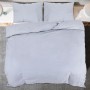 Gray cotton duvet cover set 200x200 cm by vidaXL, Duvet covers - Ref: Foro24-136107, Price: 29,84 €, Discount: %