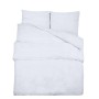 White cotton duvet cover set 135x200 cm by vidaXL, Duvet covers - Ref: Foro24-136166, Price: 28,91 €, Discount: %