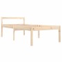 Cama para personas mayores madera maciza de pino 90x190 cm de vidaXL, Camas y somieres - Ref: Foro24-810579, Precio: 89,44 €,...