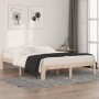 Solid wood bed frame 150x200 cm by vidaXL, Beds and slatted bases - Ref: Foro24-810370, Price: 92,90 €, Discount: %