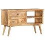 Aparador de madera maciza de mango 102x35x61 cm de vidaXL, Aparadores - Ref: Foro24-286295, Precio: 194,17 €, Descuento: %